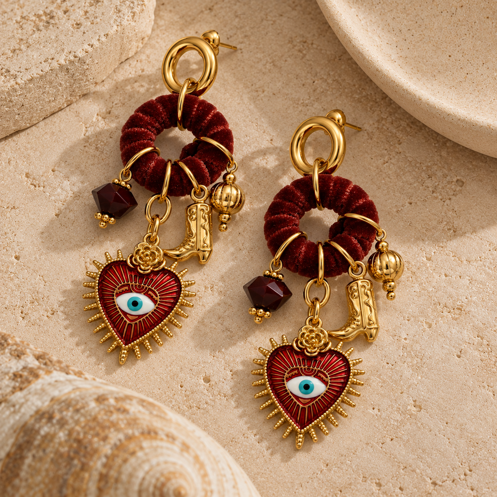 Sacred Heart Earrings
