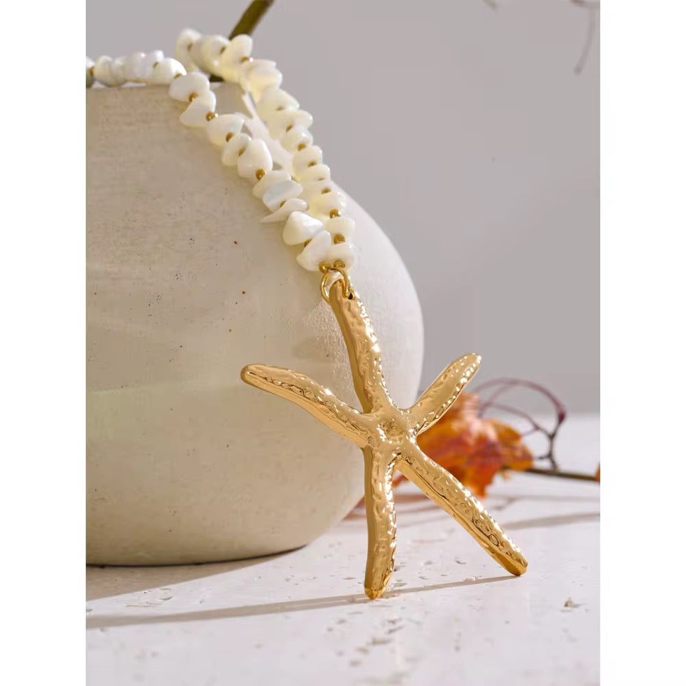 Starfish necklace