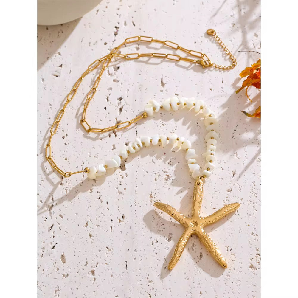 Starfish necklace