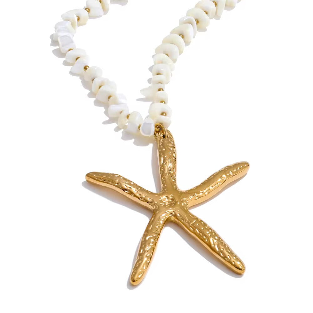Starfish necklace