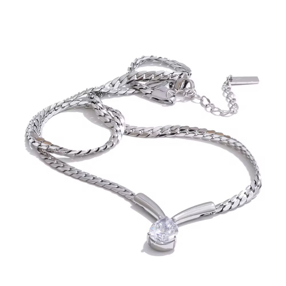 Snake Chain Princess Necklace