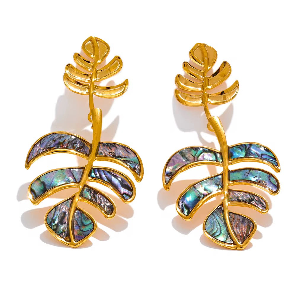 Small Leaf earrings