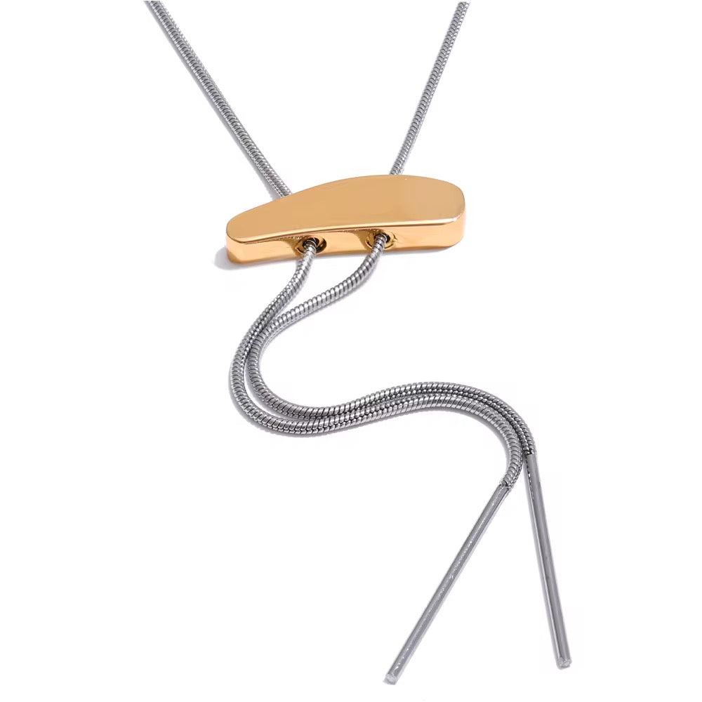 Bolo Neck Tie Necklace Chain