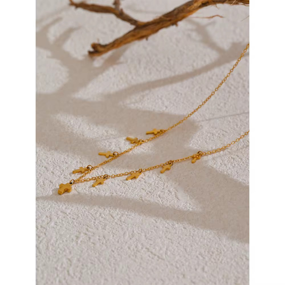 Mini Cross Necklace
