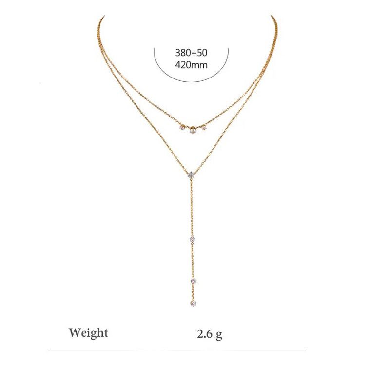 Princess double lariat