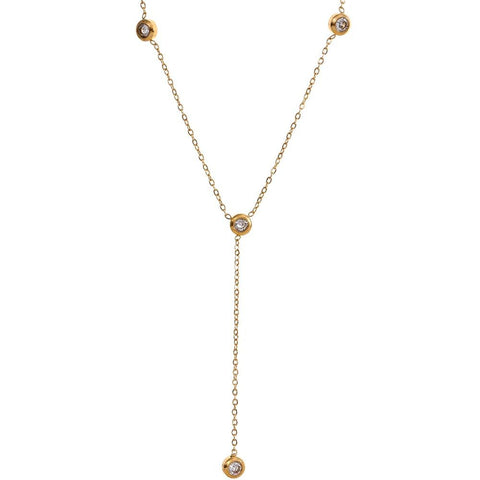 Link chain necklace & bracelet