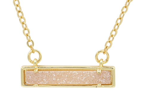 Lock Initial Necklace Silver