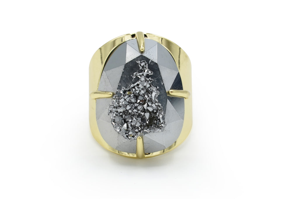 Amy Druzy Ring Gold