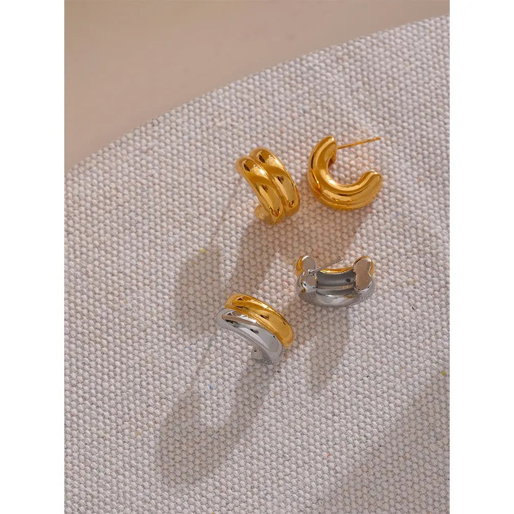 Bold and Classy Hoops