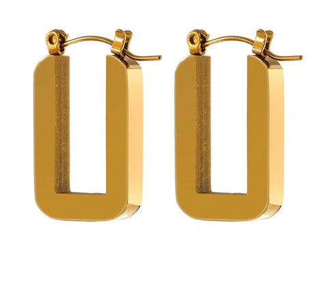 Lock Initial Necklace Silver