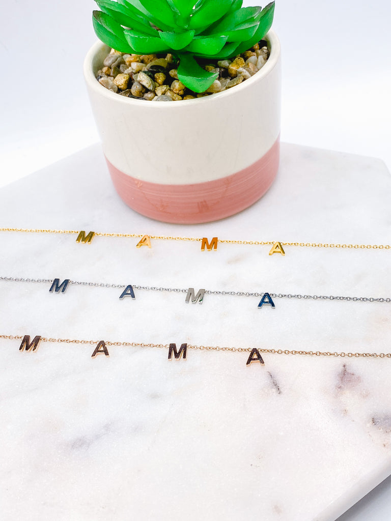 MAMA necklace. Mother’s Day Necklace - By MAQ