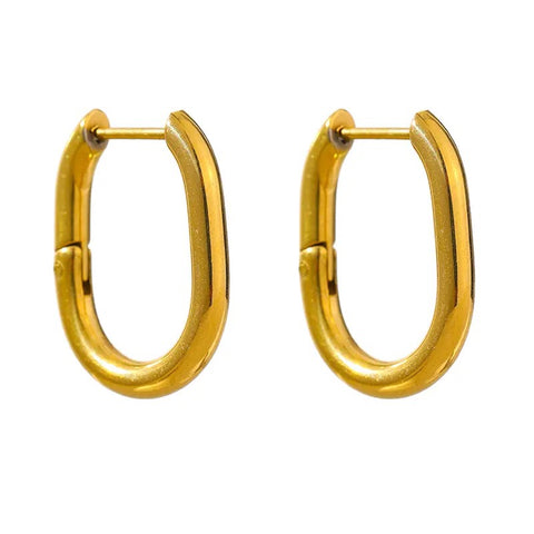 The Glam Square Hoops