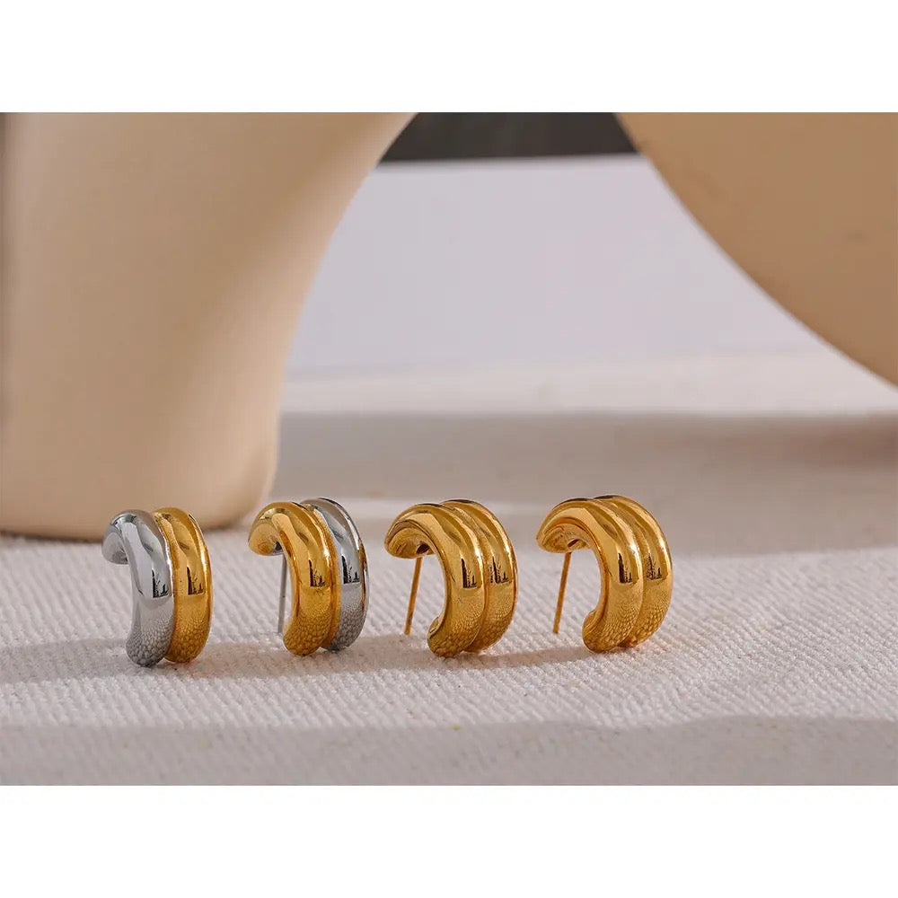 Bold and Classy Hoops