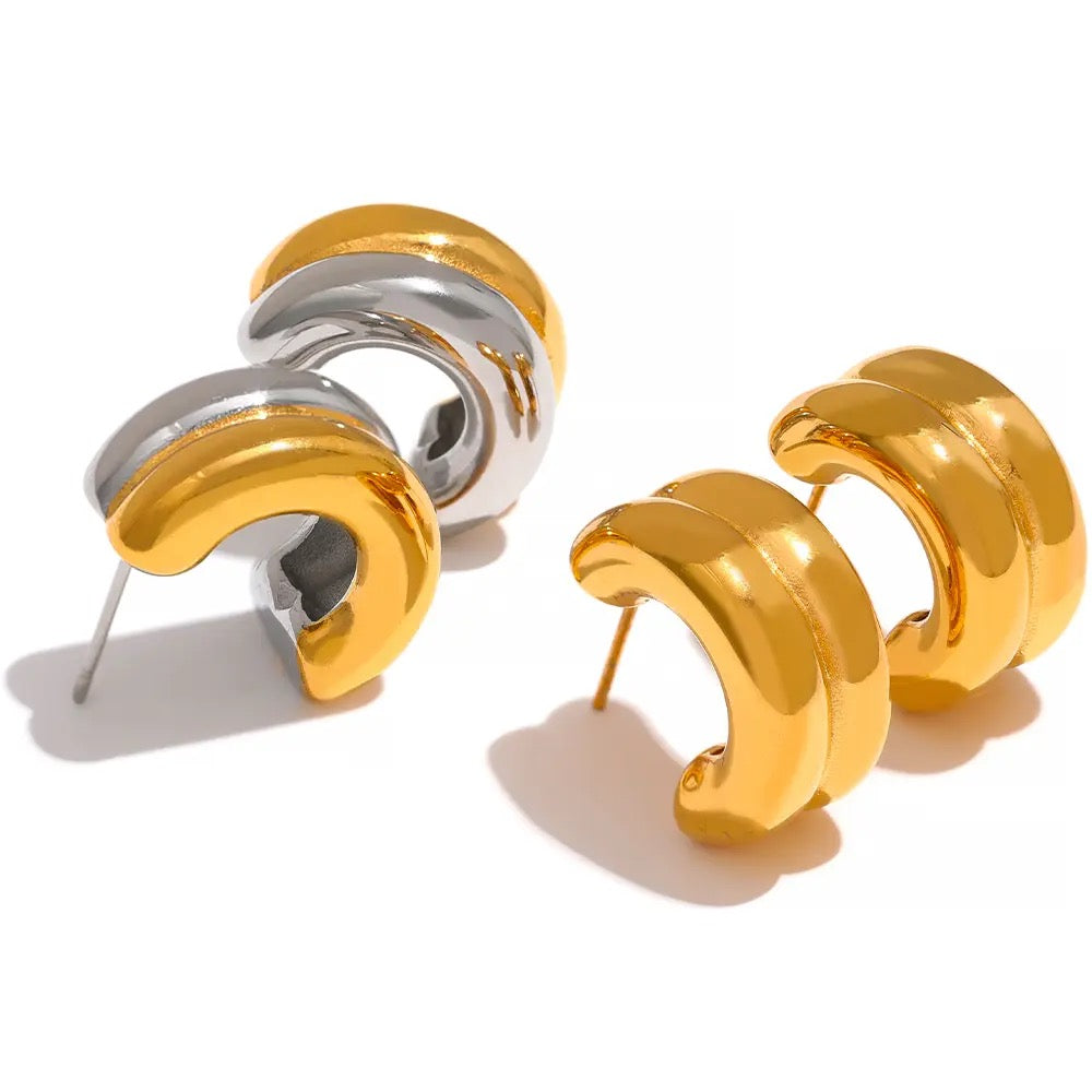 Bold and Classy Hoops