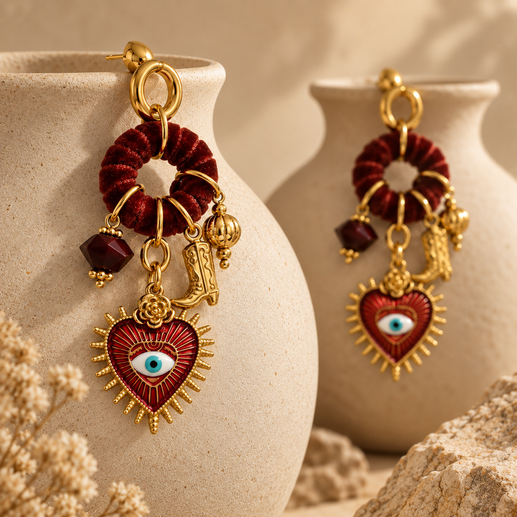 Sacred Heart Earrings