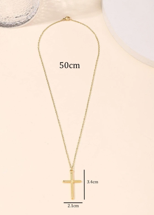 Big Cross Necklace