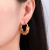 Gorgeous Cylinder-Shaped Hoops