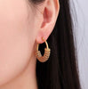 Gorgeous Cylinder-Shaped Hoops