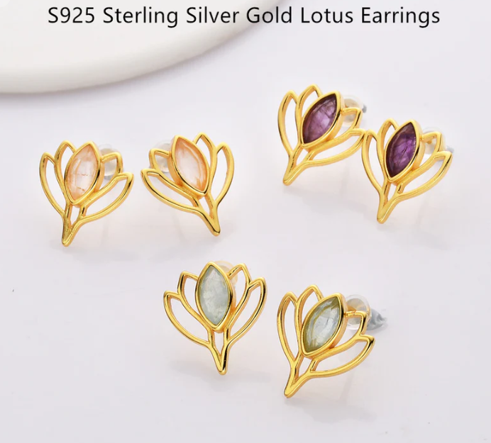 Lotus Earring