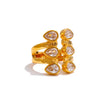 Triple CZ Ring