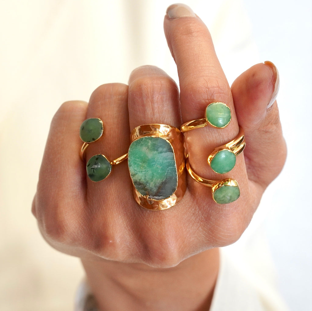 Jade Ring Double