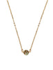 Abalone Shell  little Round Necklace - By MAQ