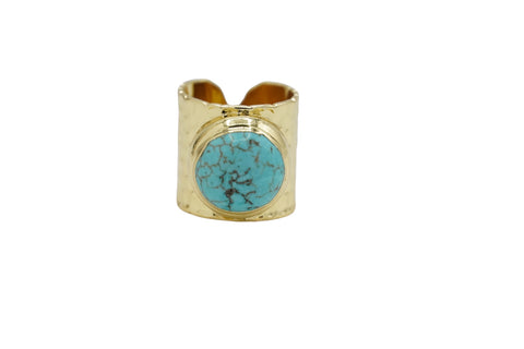 Turquoise Triple Ring (r)