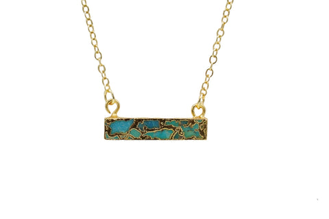 Snake Chain with CZ Rectangle Pendant