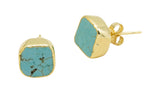 Turquoise Avery Studs