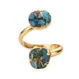 Turquoise Doble Ring (r)