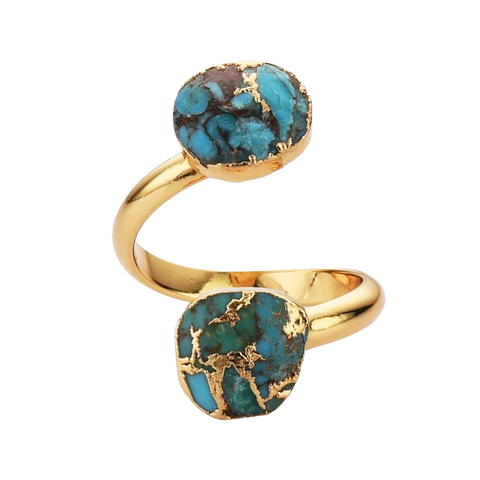 Turquoise Triple Ring (r)
